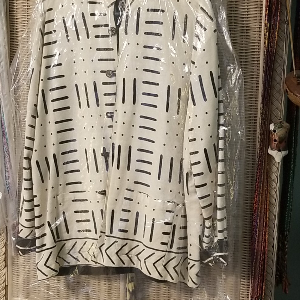 Bold print jacket